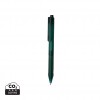 X9 frosted pen with silicone grip in Green