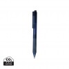 X9 frosted pen with silicone grip in Navy