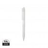X9 frosted pen with silicone grip in White