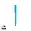 X9 solid pen with silicone grip in Blue