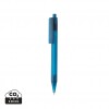 GRS RPET X8 transparent pen in Blue