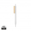 GRS RABS pen with bamboo clip in White