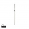 Xavi RCS certified recycled aluminium pen in White