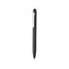 Kymi RCS certified recycled aluminium pen with stylus in Black