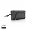 Classic two tone toiletry bag in Anthracite, Black