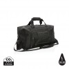 Swiss Peak AWARE™ RPET Voyager weekend bag in Black