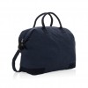 Kezar AWARE™ 500 gsm recycled canvas deluxe weekend bag in Navy