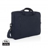 Laluka AWARE™ recycled cotton 15.4 inch laptop bag in Navy