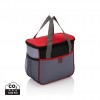 Cooler bag in Red, Grey