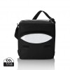 Foldable cooler bag in Black, Silver