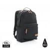 Impact AWARE™ 16 oz. recycled canvas backpack in Black