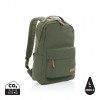 Impact AWARE™ 16 oz. recycled canvas backpack in Green