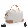 Impact AWARE™ 16 oz. rcanvas large weekend bag in Off White