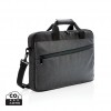 900D laptop bag PVC free in Black