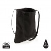 Impact AWARE™ recycled cotton tote 330 gsm in Black