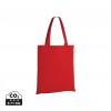 Impact AWARE™ Recycled cotton tote 145g in Red