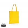 Impact AWARE™ Recycled cotton tote 145g in Yellow