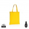 Impact AWARE™ Recycled cotton tote 145g in Yellow