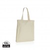 Impact AWARE™ Recycled cotton tote w/bottom 145g in Off White