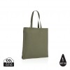 Impact AWARE™ Recycled cotton tote w/bottom 145g in Green