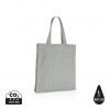 Impact AWARE™ Recycled cotton tote w/bottom 145g in Grey