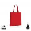 Impact AWARE™ Recycled cotton tote w/bottom 145g in Red