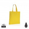 Impact AWARE™ Recycled cotton tote w/bottom 145g in Yellow