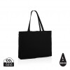 Impact AWARE™ Recycled cotton shopper 145g in Black