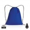 Impact AWARE™ RPET 190T drawstring bag in Blue