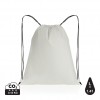 Impact AWARE™ RPET 190T drawstring bag in White
