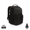 Swiss Peak AWARE™ RPET 15.6 inch commuter backpack in Black