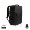 Swiss Peak AWARE™ RPET 15.6' expandable weekend backpack in Black