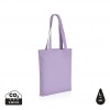 Impact Aware™ 285 gsm rcanvas tote bag in Lavender