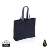 Impact Aware™ 240 gsm rcanvas large tote undyed in Navy