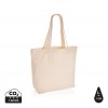 Impact Aware™ 240 gsm rcanvas shopper w/pocket undyed in Off White