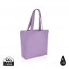 Impact Aware™ 240 gsm rcanvas shopper w/pocket in Lavender