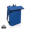 Dillon AWARE™ RPET lightweight foldable backpack in Royal Blue