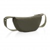 Crescent AWARE™ RPET half moon sling bag in Khaki