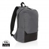 Kazu AWARE™ RPET basic 15.6 inch laptop backpack in Grey