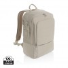 Armond AWARE™ RPET 15.6 inch deluxe laptop backpack in Beige