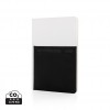 A5 Deluxe notebook with smart pockets in White