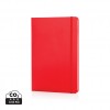 Classic hardcover notebook A5 in Red