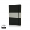 Deluxe hardcover A5 notebook in Black