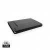 Fiko 2-in-1 laptop sleeve and workstation in Black