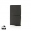 Modern deluxe softcover A5 notebook in Black