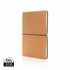 Modern deluxe softcover A5 notebook in Brown