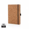 Cork hardcover notebook A5 in Brown