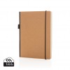 A5 deluxe kraft hardcover notebook in Brown