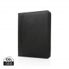 RCS rPU deluxe tech portfolio with zipper in Black