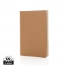 A5 hardcover notebook in Brown